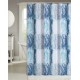 Fabiya Printed Shower Curtain Polyester with 12 Metal Hooks 70" X 72" - 178cm X 183cm / Fabiya rideau de douche imprimé en polyester avec 12 crochets en métal