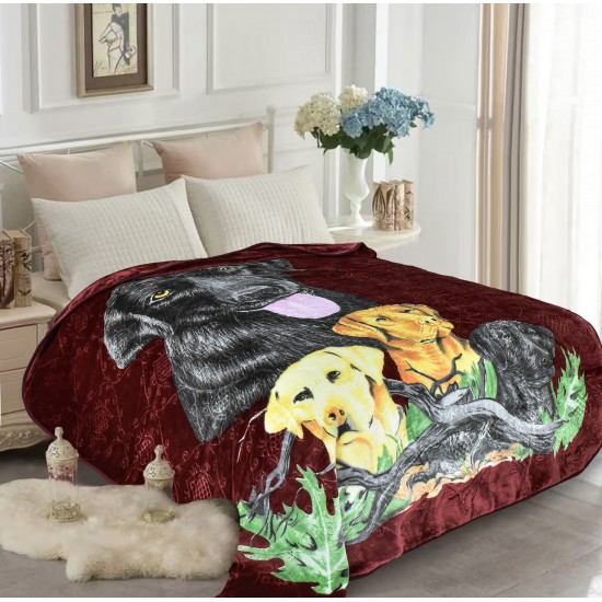 Korean Mink Blanket Animal Printed 4kg