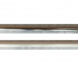 Metal Shower Curtain Tension Rod 41" - 72" 
