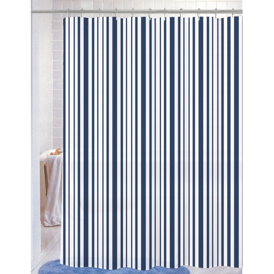 PEVA Printed Liner with Metal Hooks