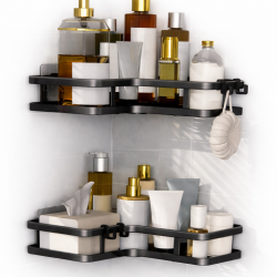 2pc corner Shower caddy Set