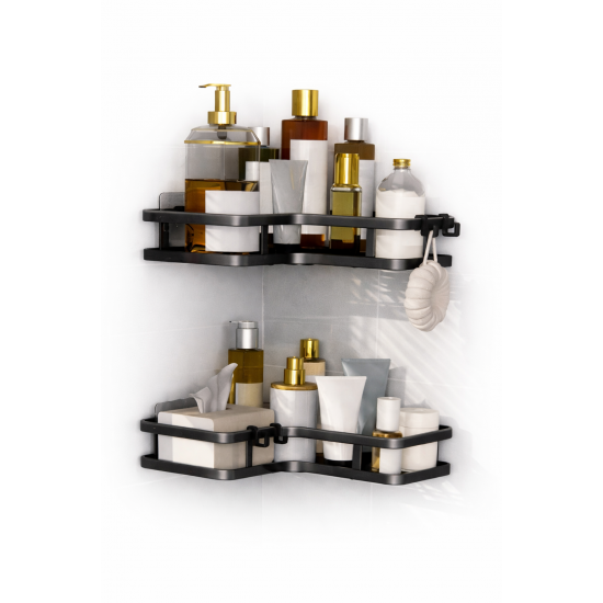 2pc corner Shower caddy Set