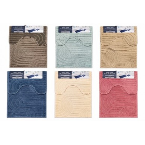 Daisy Jade 2 piece Bath Mat Set