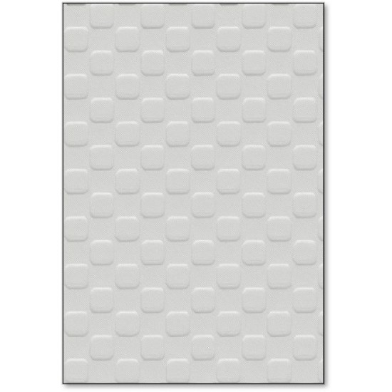 Embossed Fabric Shower Curtain