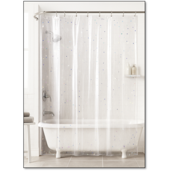 Lazer Peva Shower Curtain