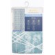 Printed Embossed Fabric Shower Curtain Liner