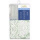 Printed Embossed Fabric Shower Curtain Liner