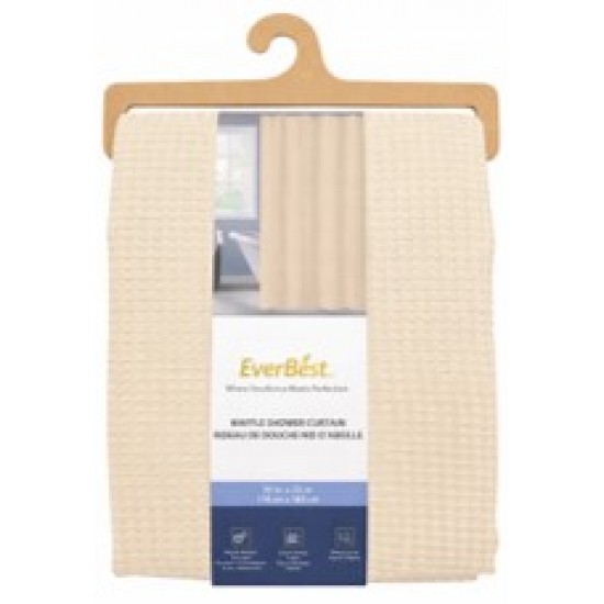 Waffle Shower Curtain