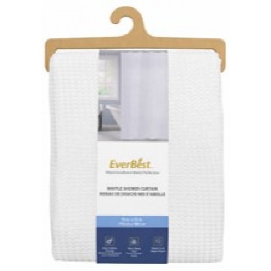 Waffle Shower Curtain