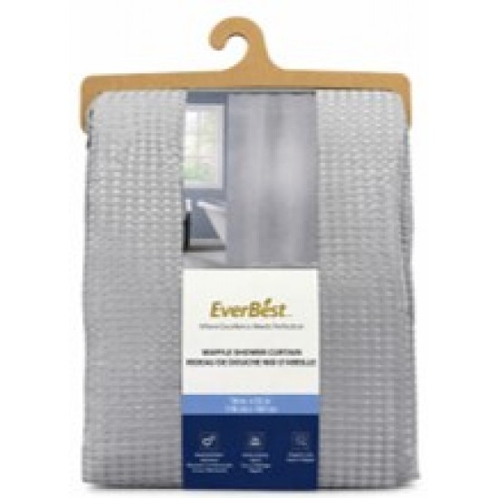 Waffle Shower Curtain