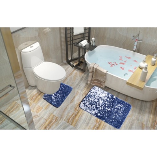 Frozen Sky - Bath Mat 2 Piece Set