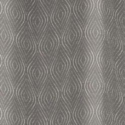 Cosmo Ripples - 84" Two Tone Jacquard Curtain with Rings /  Rideau jacquard bicolore avec anneaux 84"