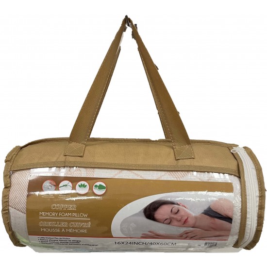 copper memory foam pillow