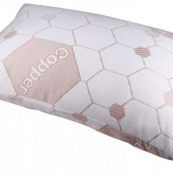 Copper Memory Foam Pillow - Flat