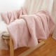 Rabbit Faux Fur Sherpa Throw - Hanger 50" X 60" / 127cm X 152cm