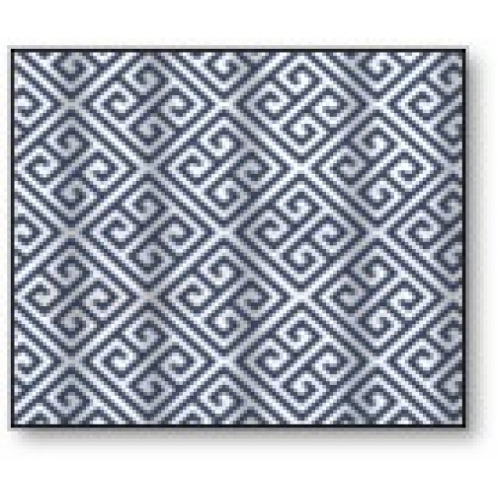 PEVA Printed Liner with Metal Grommets & Magnets