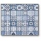 PEVA Printed Liner with Metal Grommets & Magnets