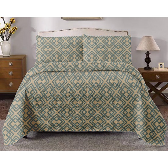 Quilt - 3 Piece Set - Printed - Option A