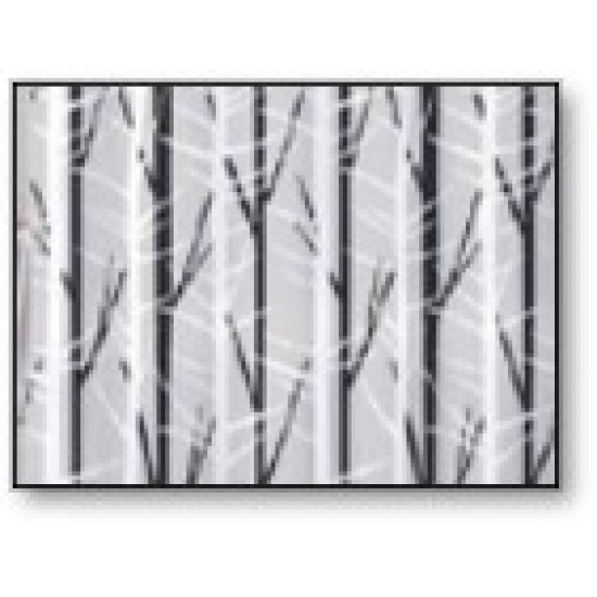 PEVA Printed Liner with Metal Hooks