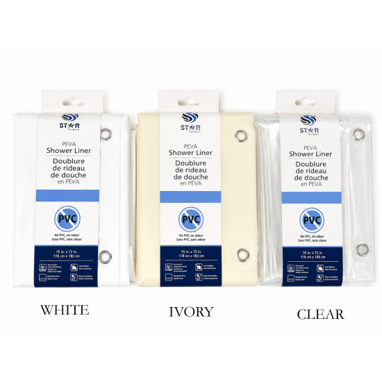 PEVA Liner with Metal Grommets 