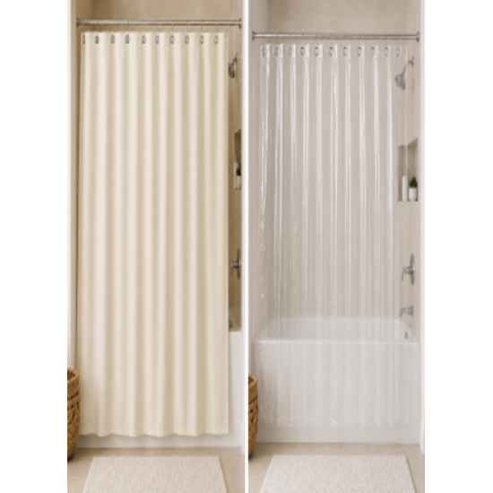 PEVA Liner with Metal Grommets 